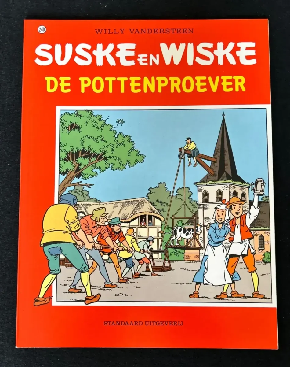 Suske en Wiske - De pottenproever (1e druk, 1994)