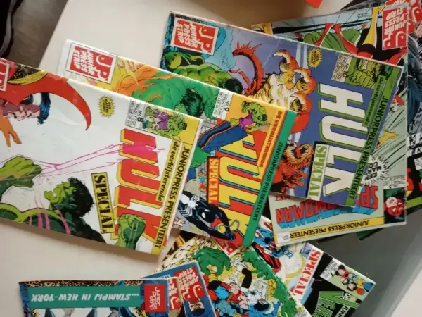 Overig Diverse Comics van Marvel en junior press
