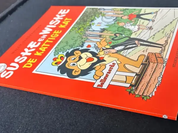 Belgisch & Vandersteen Suske en Wiske - De kattige kat (1e druk, 1986)