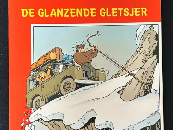 Suske en Wiske - De glanzende gletsjer (1e druk, 1986)