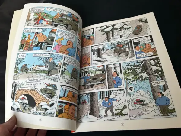 Belgisch & Vandersteen Suske en Wiske - De glanzende gletsjer (1e druk, 1986)