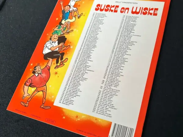 Belgisch & Vandersteen Suske en Wiske - De glanzende gletsjer (1e druk, 1986)