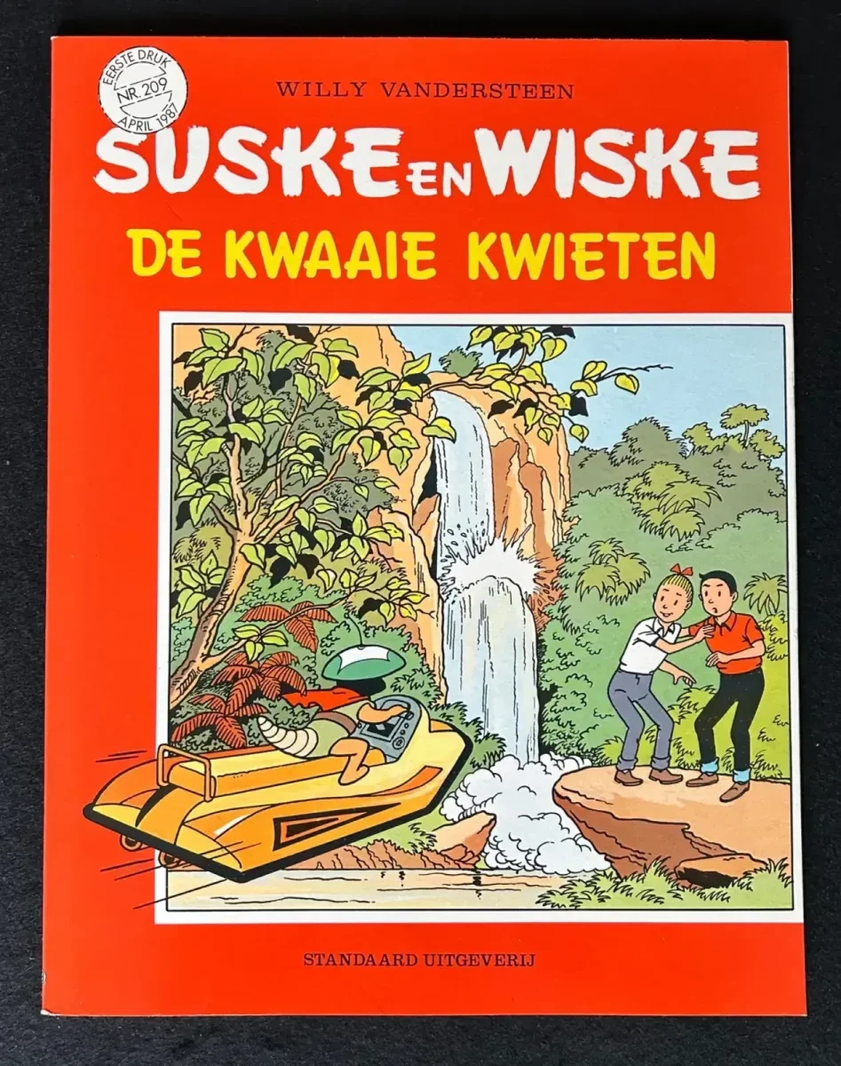 Suske en Wiske - De kwaaie kwieten (1e druk, 1987)