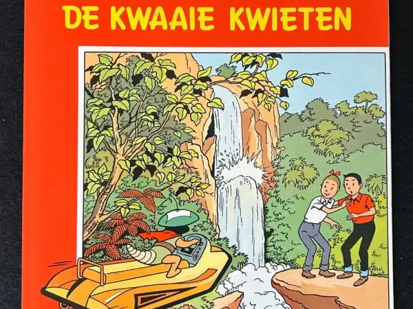 Suske en Wiske - De kwaaie kwieten (1e druk, 1987)