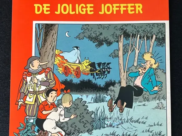 Suske en Wiske - De jolige joffer (1e druk, 1987)