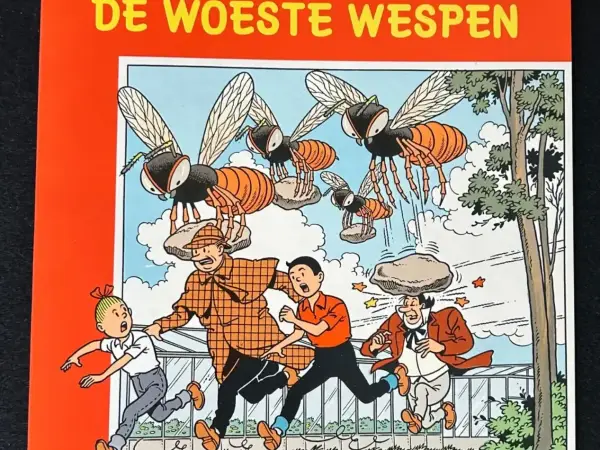 Suske en Wiske - De woeste wespen (1e druk, 1987)