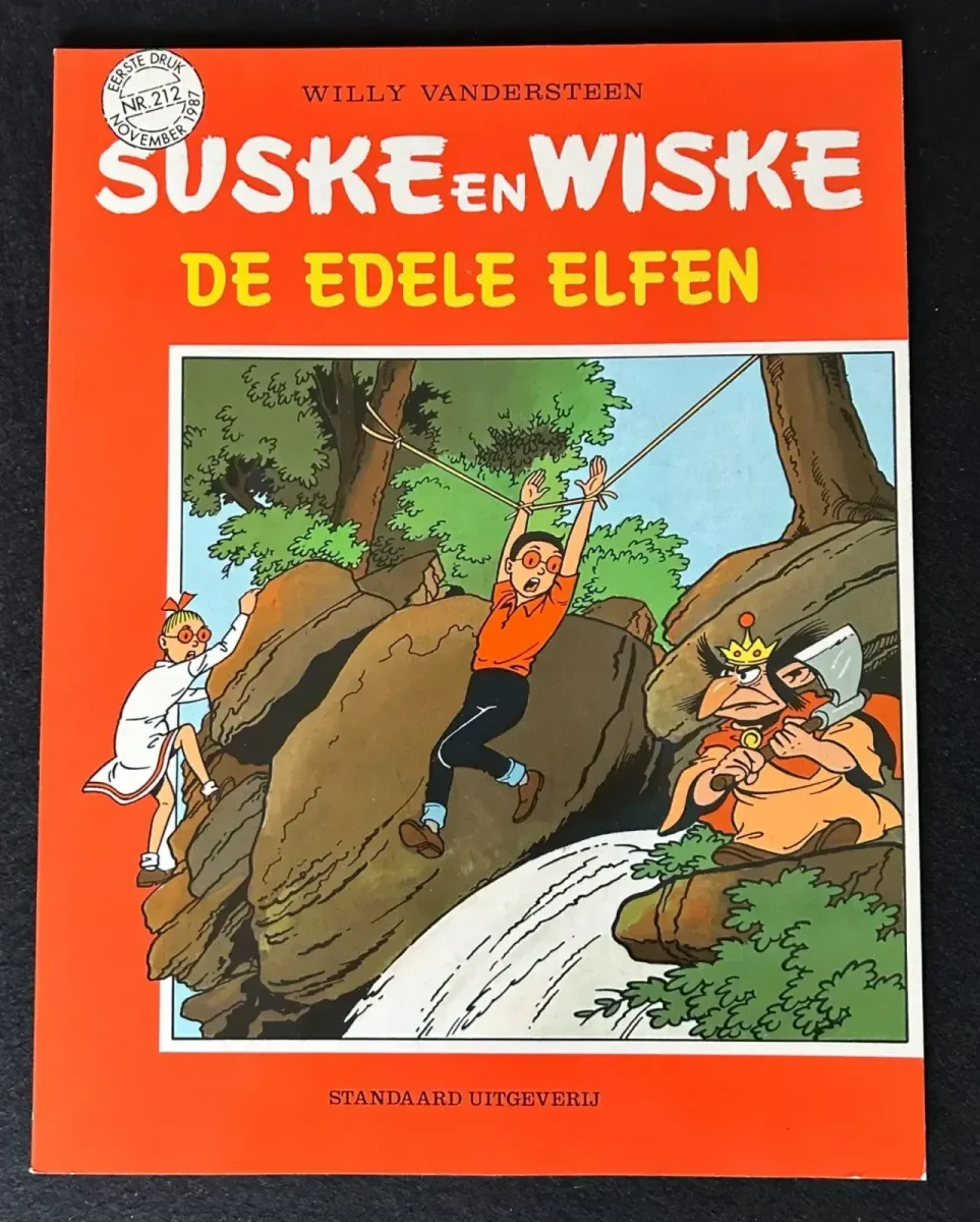 Suske en Wiske - De edele elfen (1e druk, 1987)