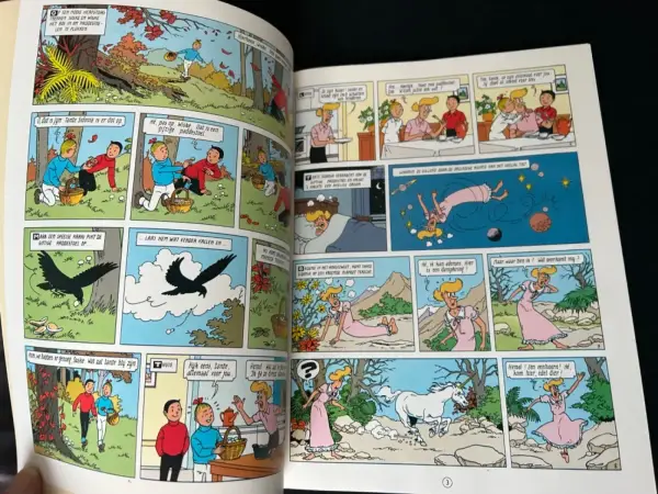 Belgisch & Vandersteen Suske en Wiske - De eenzame eenhoorn (1e druk, 1988)