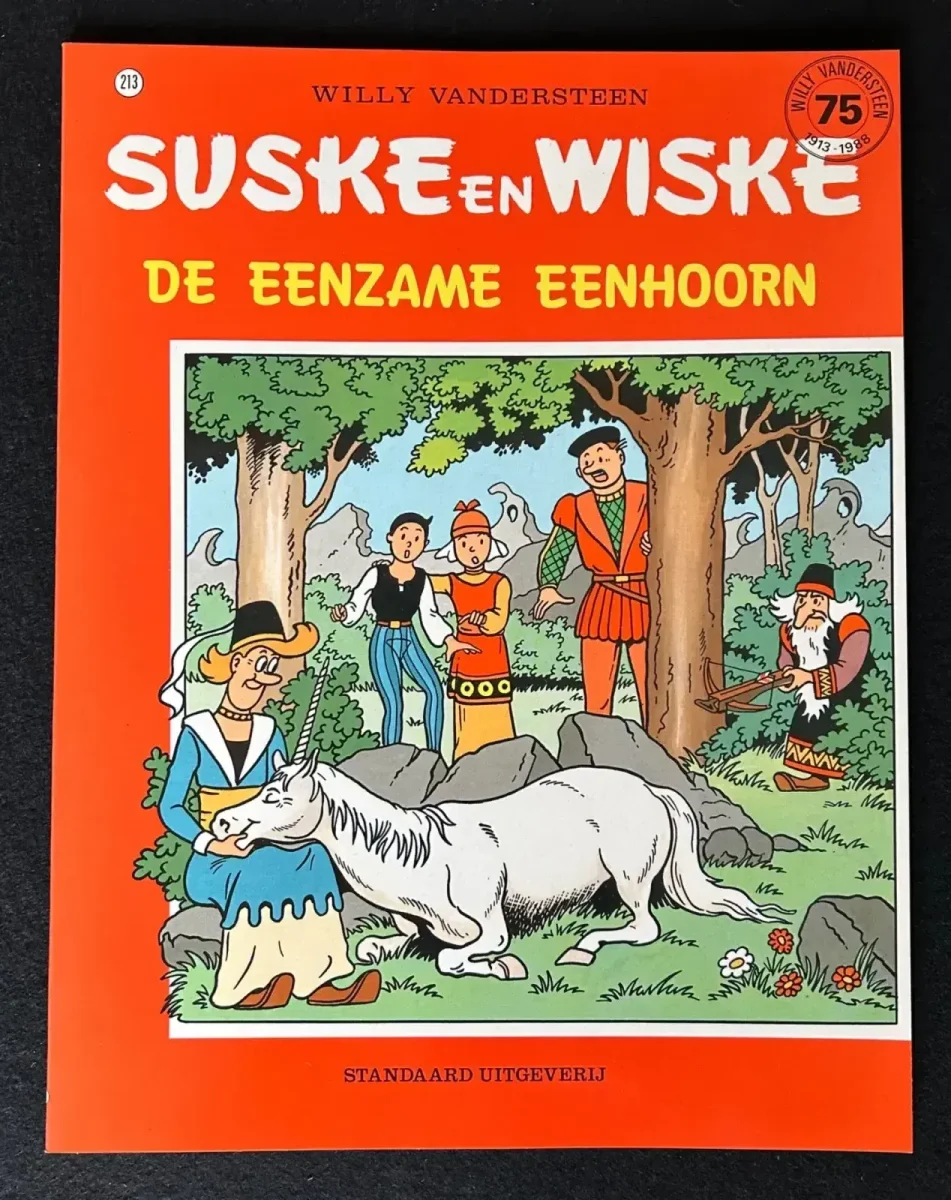 Suske en Wiske - De eenzame eenhoorn (1e druk, 1988)