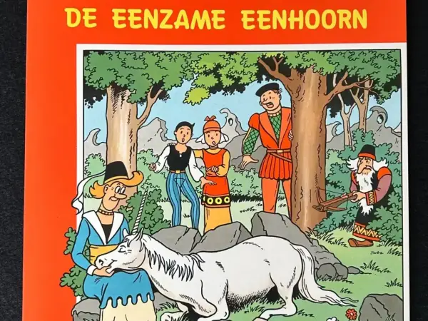 Suske en Wiske - De eenzame eenhoorn (1e druk, 1988)