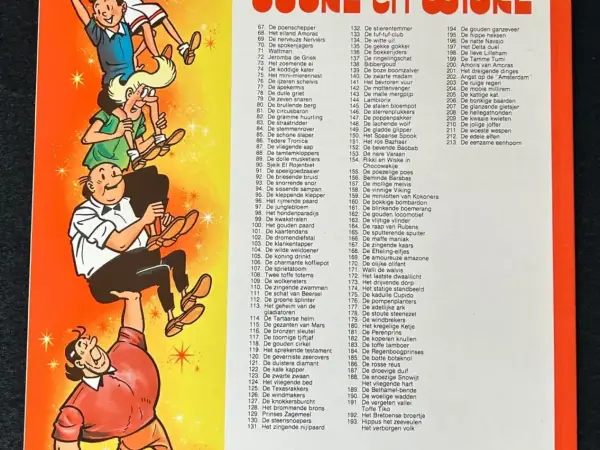 Belgisch & Vandersteen Suske en Wiske - De eenzame eenhoorn (1e druk, 1988)