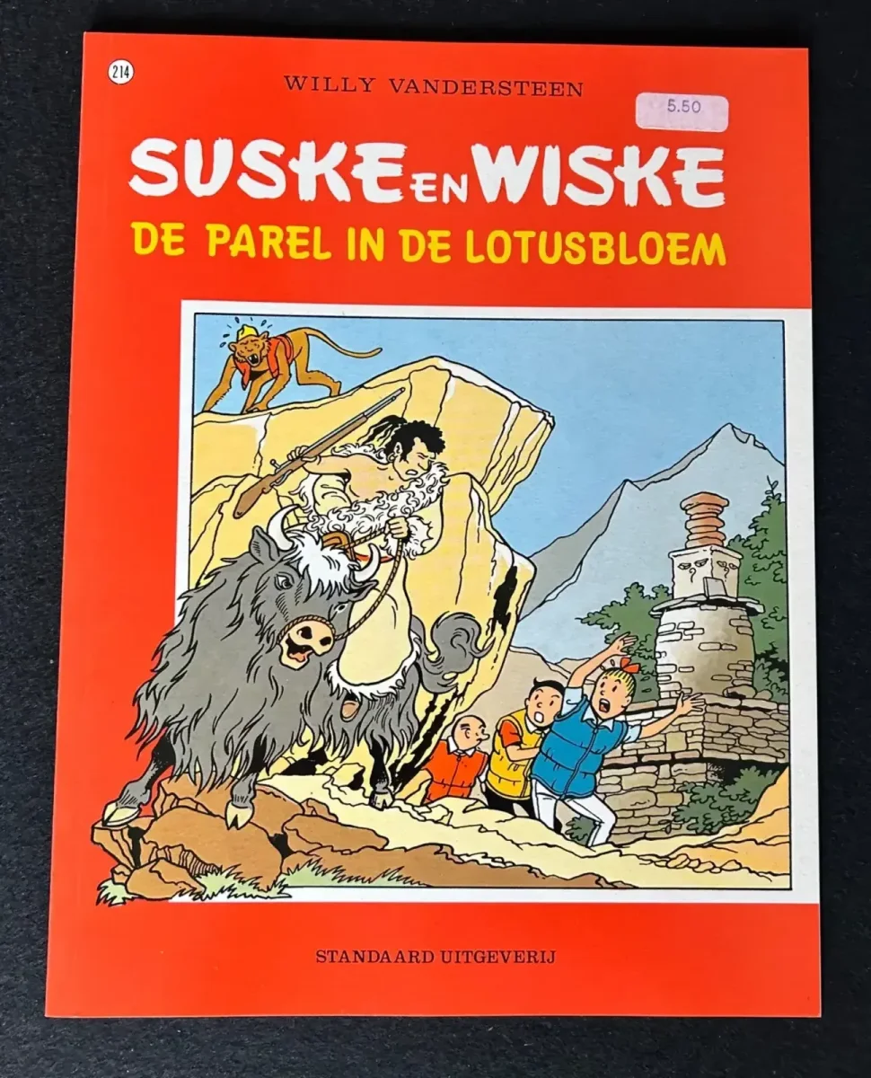 Suske en Wiske - De parel in de lotusbloem (Heruitgave, 1988)