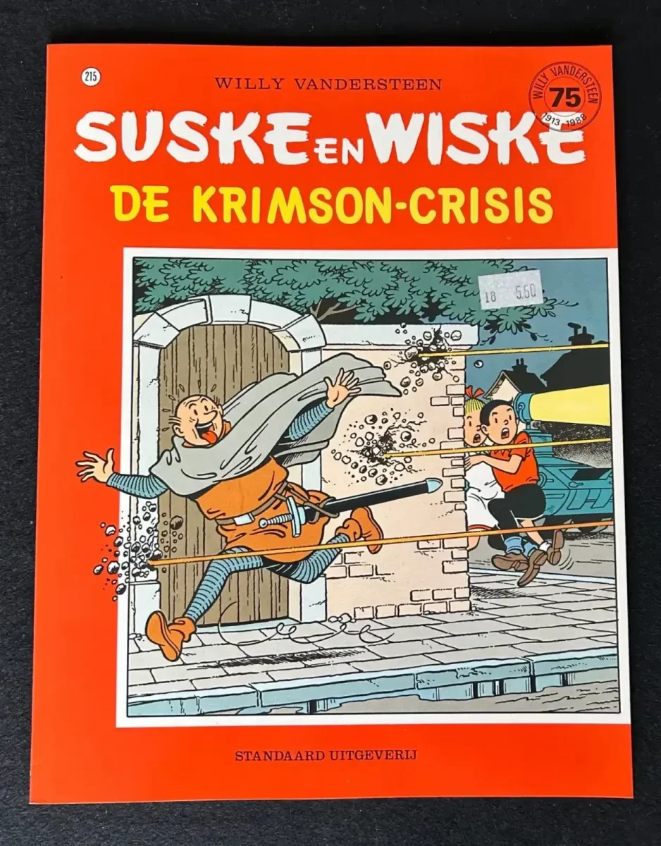 Suske en Wiske - De Krimson-crisis (1e druk, 1988)