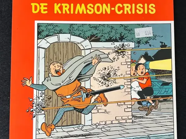 Suske en Wiske - De Krimson-crisis (1e druk, 1988)