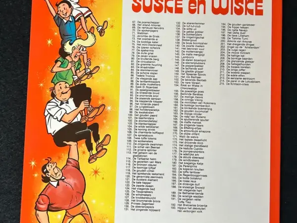 Belgisch & Vandersteen Suske en Wiske - De Krimson-crisis (1e druk, 1988)