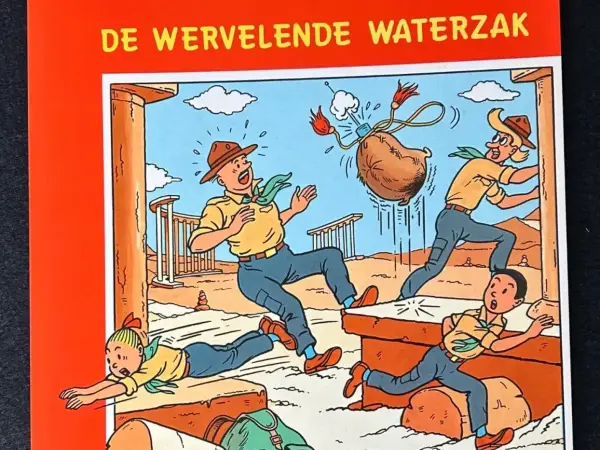 Suske en Wiske - De wervelende waterzak (1e druk, 1988)