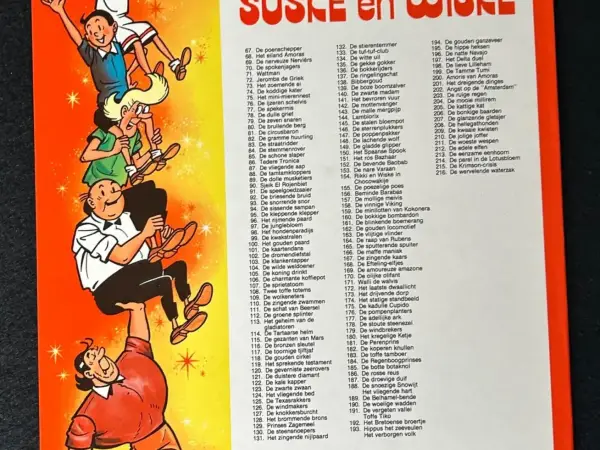 Belgisch & Vandersteen Suske en Wiske - De wervelende waterzak (1e druk, 1988)