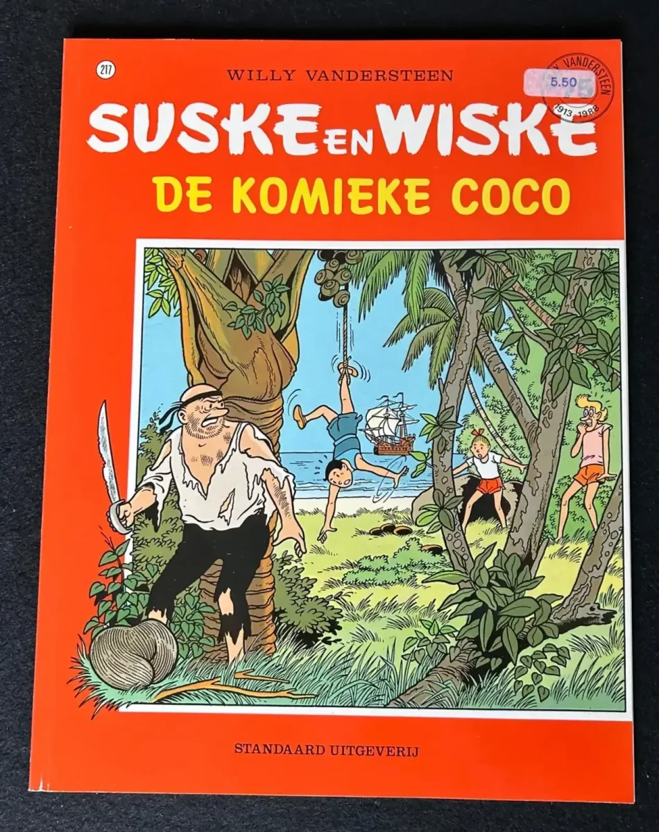 Suske en Wiske - De komieke Coco (1e druk, 1988)