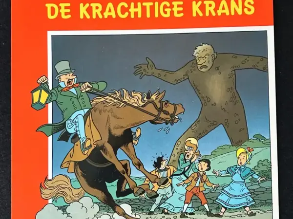 Suske en Wiske - De krachtige krans (1e druk, 1989)