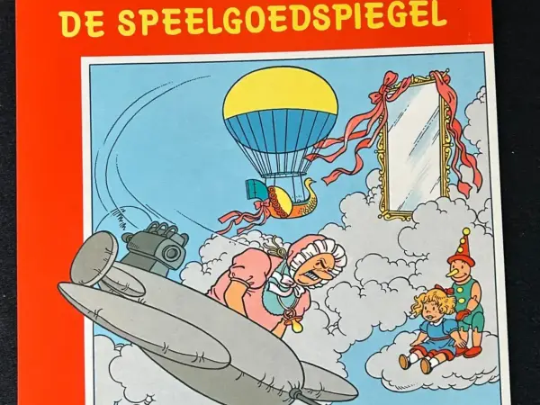 Suske en Wiske - De speelgoedspiegel (1e druk, 1989)
