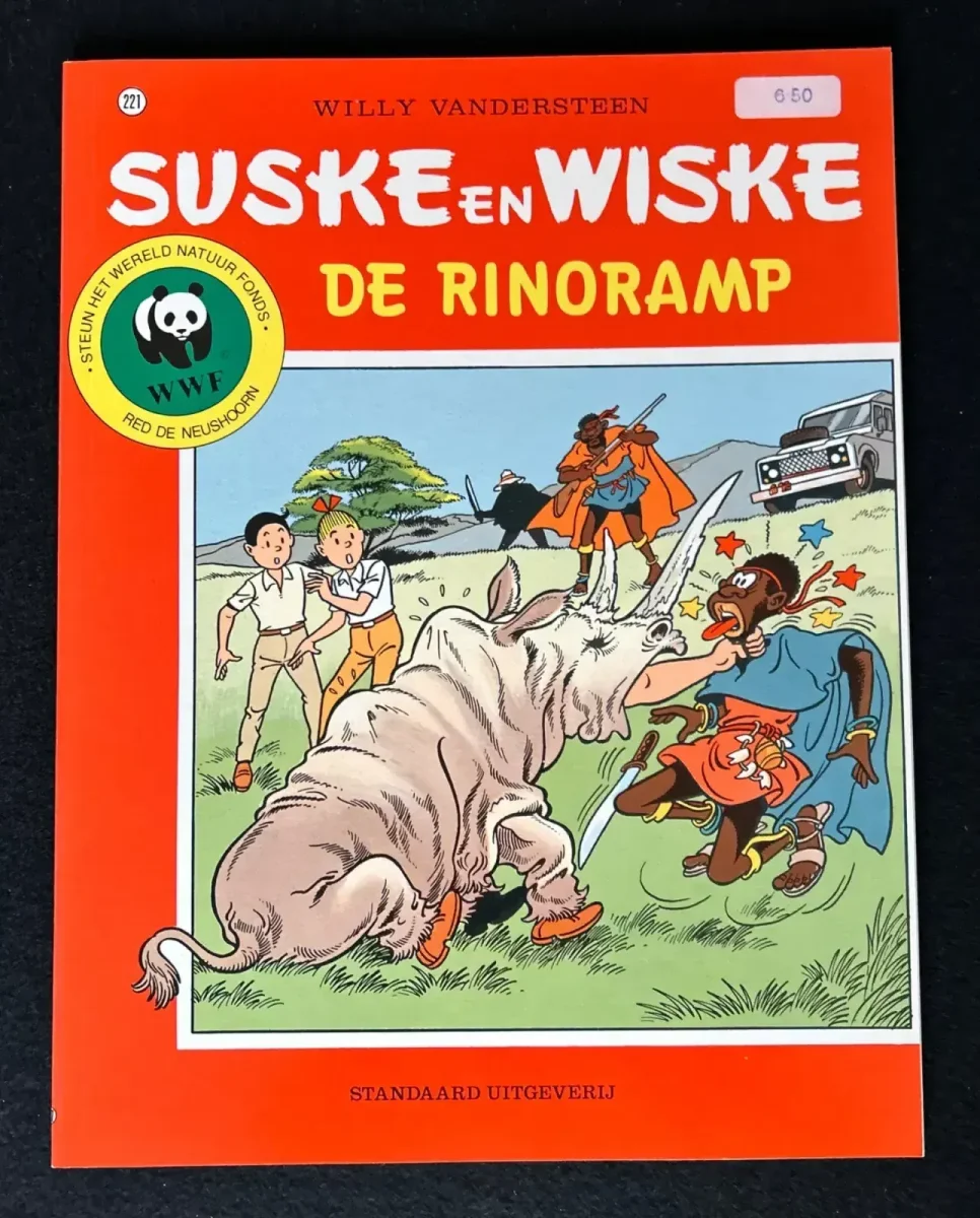 Suske en Wiske - De rinoramp (1e druk, 1989)