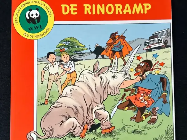Suske en Wiske - De rinoramp (1e druk, 1989)