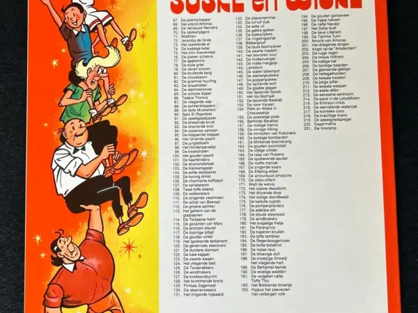 Belgisch & Vandersteen Suske en Wiske - De rinoramp (1e druk, 1989)