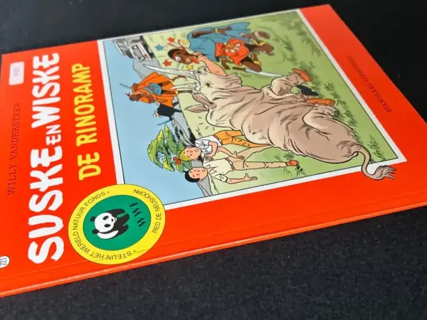 Belgisch & Vandersteen Suske en Wiske - De rinoramp (1e druk, 1989)
