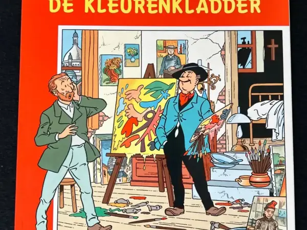 Suske en Wiske - De kleurenkladder (1e druk, 1990)