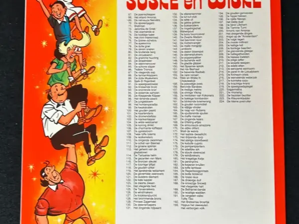 Belgisch & Vandersteen Suske en Wiske - De kleine postruiter (1e druk, 1990)