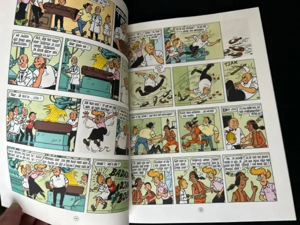 Belgisch & Vandersteen Suske en Wiske - De natte Navajo (1e druk, 1983)