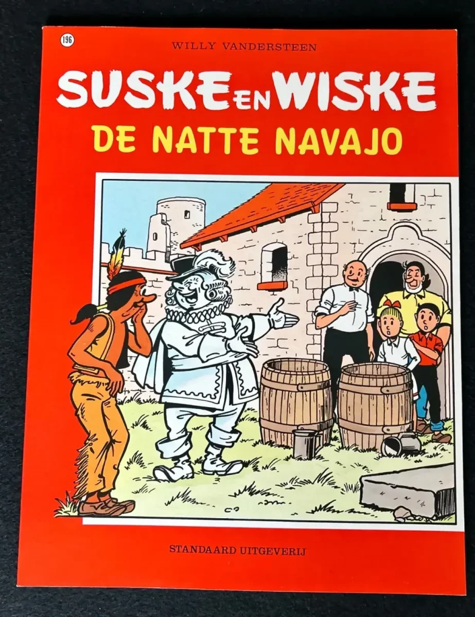 Suske en Wiske - De natte Navajo (1e druk, 1983)