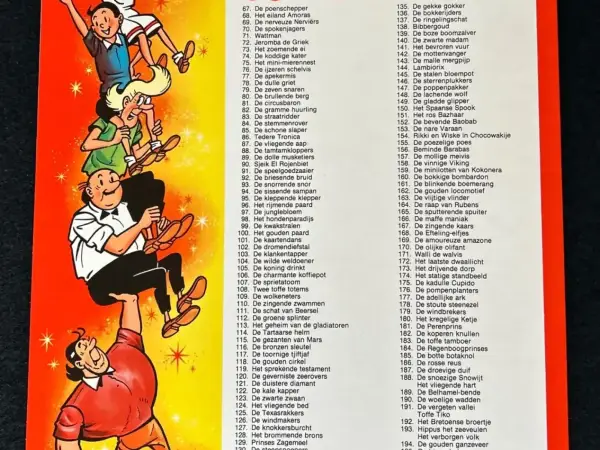 Belgisch & Vandersteen Suske en Wiske - De tamme Tumi (1e druk, 1984)