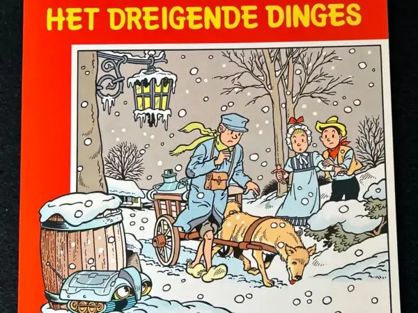Suske en Wiske - Het dreigende dinges (1e druk, 1985)