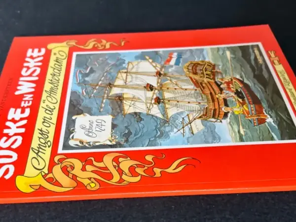 Belgisch & Vandersteen Suske en Wiske - Angst op de "Amsterdam" (1e druk, 1985)