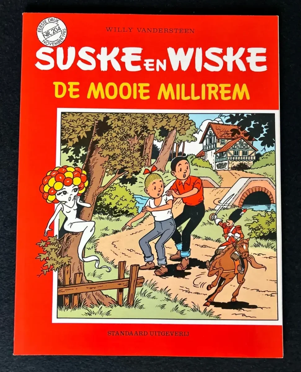 Suske en Wiske - De mooie Millirem (1e druk, 1985)