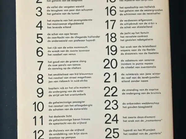 Pockets De avonturen van Kapitein Rob - 24 (1e druk 1972)