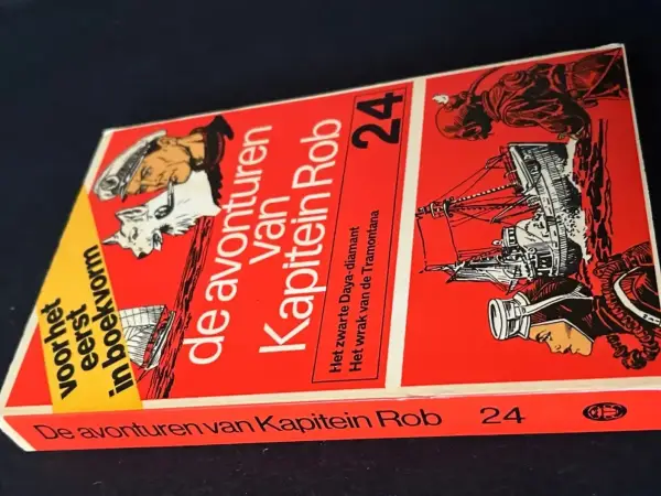 Pockets De avonturen van Kapitein Rob - 24 (1e druk 1972)