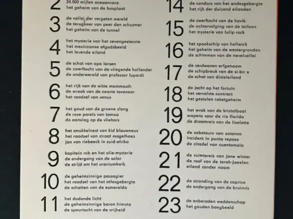 Pockets De avonturen van Kapitein Rob - 23 (1e druk 1972)