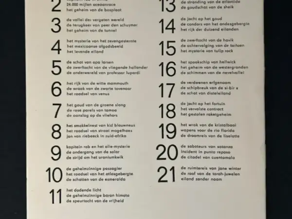 Pockets De avonturen van Kapitein Rob - 21 (1e druk 1971)