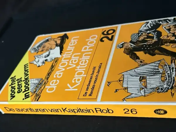 Pockets De avonturen van Kapitein Rob - 26 (1e druk 1972)