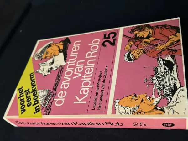 Pockets De avonturen van Kapitein Rob - 25 (1e druk 1972)