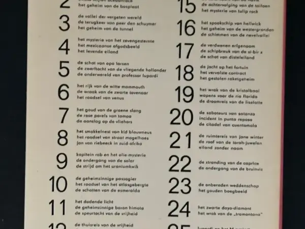 Pockets De avonturen van Kapitein Rob - 25 (1e druk 1972)