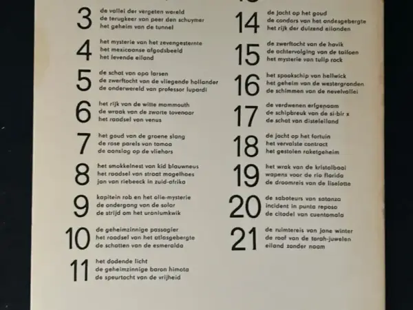 Pockets De avonturen van Kapitein Rob - 19 (1e druk 1971)