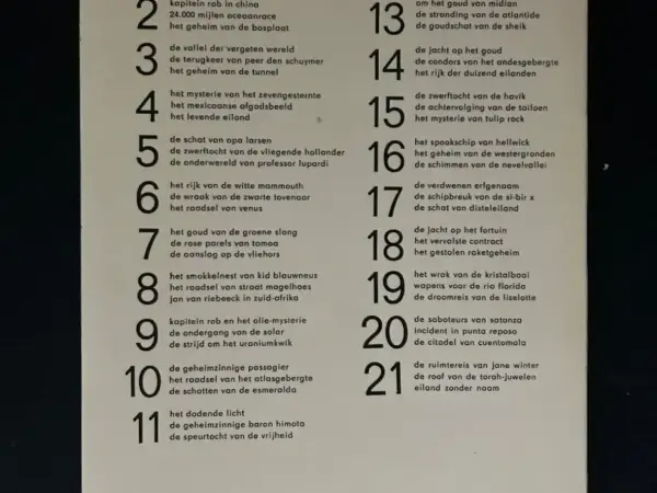 Pockets De avonturen van Kapitein Rob - 20 (1e druk 1971)