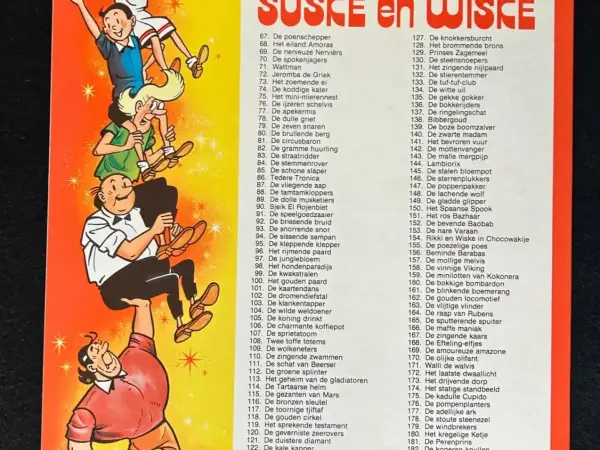 Belgisch & Vandersteen Suske en Wiske - De botte botaknol (1e druk, 1981)