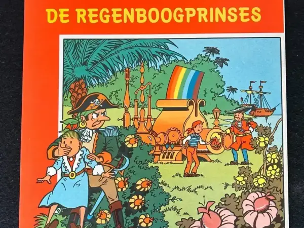 Suske en Wiske - De regenboogprinses (1e druk, 1981)