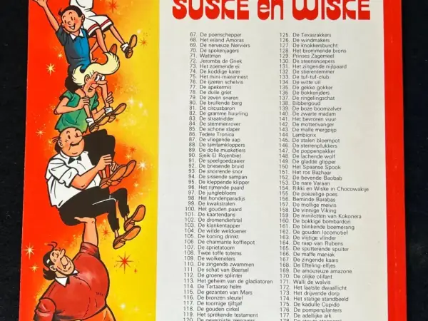Belgisch & Vandersteen Suske en Wiske - De perenprins (1e druk, 1980)