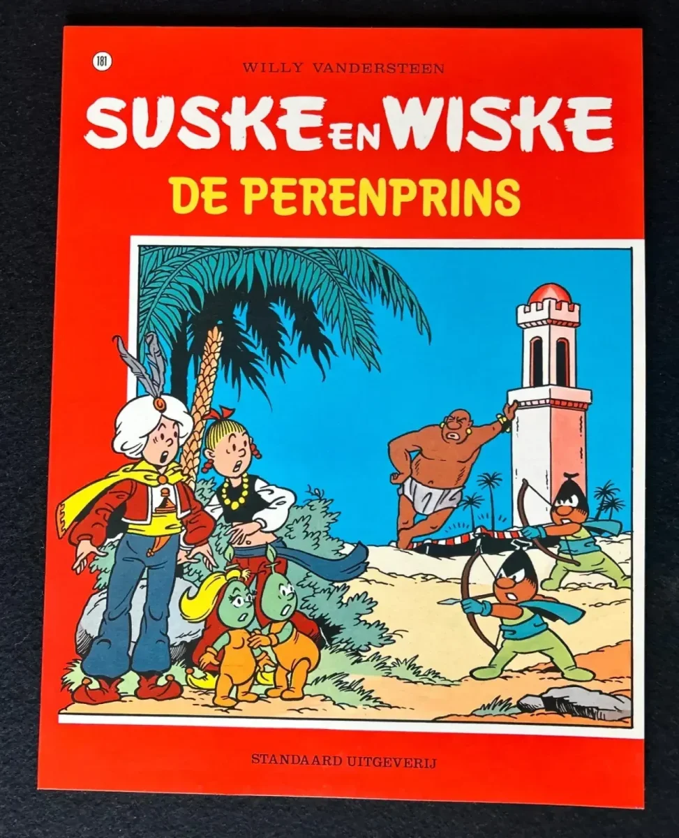 Suske en Wiske - De perenprins (1e druk, 1980)