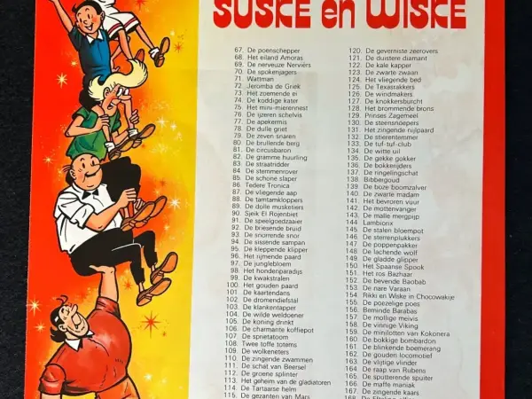 Belgisch & Vandersteen Suske en Wiske - Walli de walvis (1e druk, 1979)
